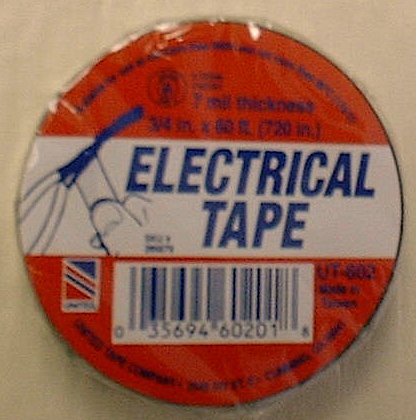 UT #602 BLACK ELECTRICAL TAPE